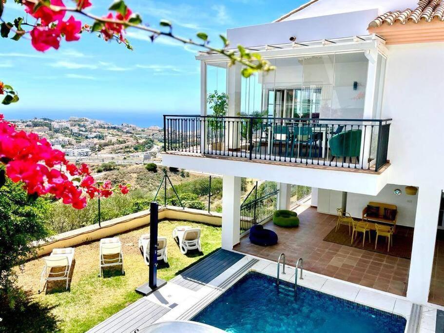 מיחאס Mirador Panoramic Sea Views - Private Villa מראה חיצוני תמונה