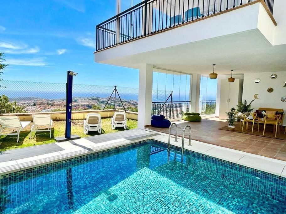 מיחאס Mirador Panoramic Sea Views - Private Villa מראה חיצוני תמונה